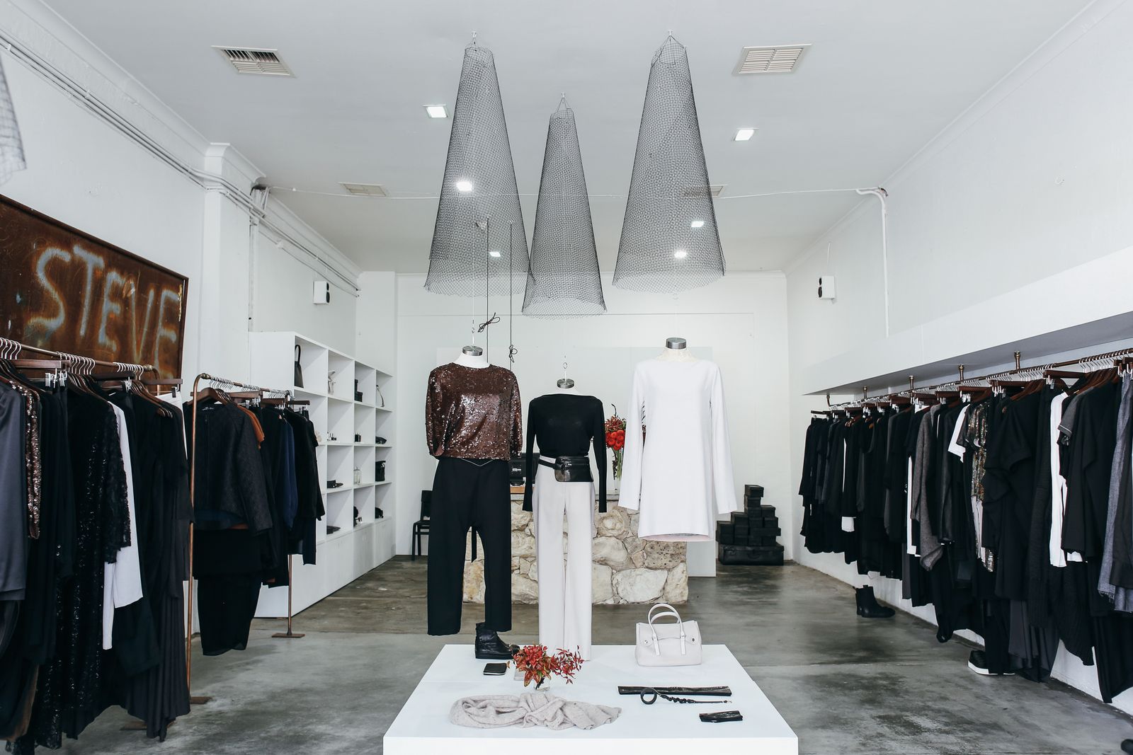 Elegant boutique interior